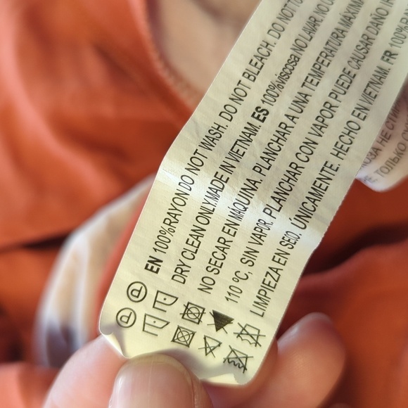 Forever 21 Button Down Pajama Top Red S sleepwear intimate casual retro - Picture 6 of 6